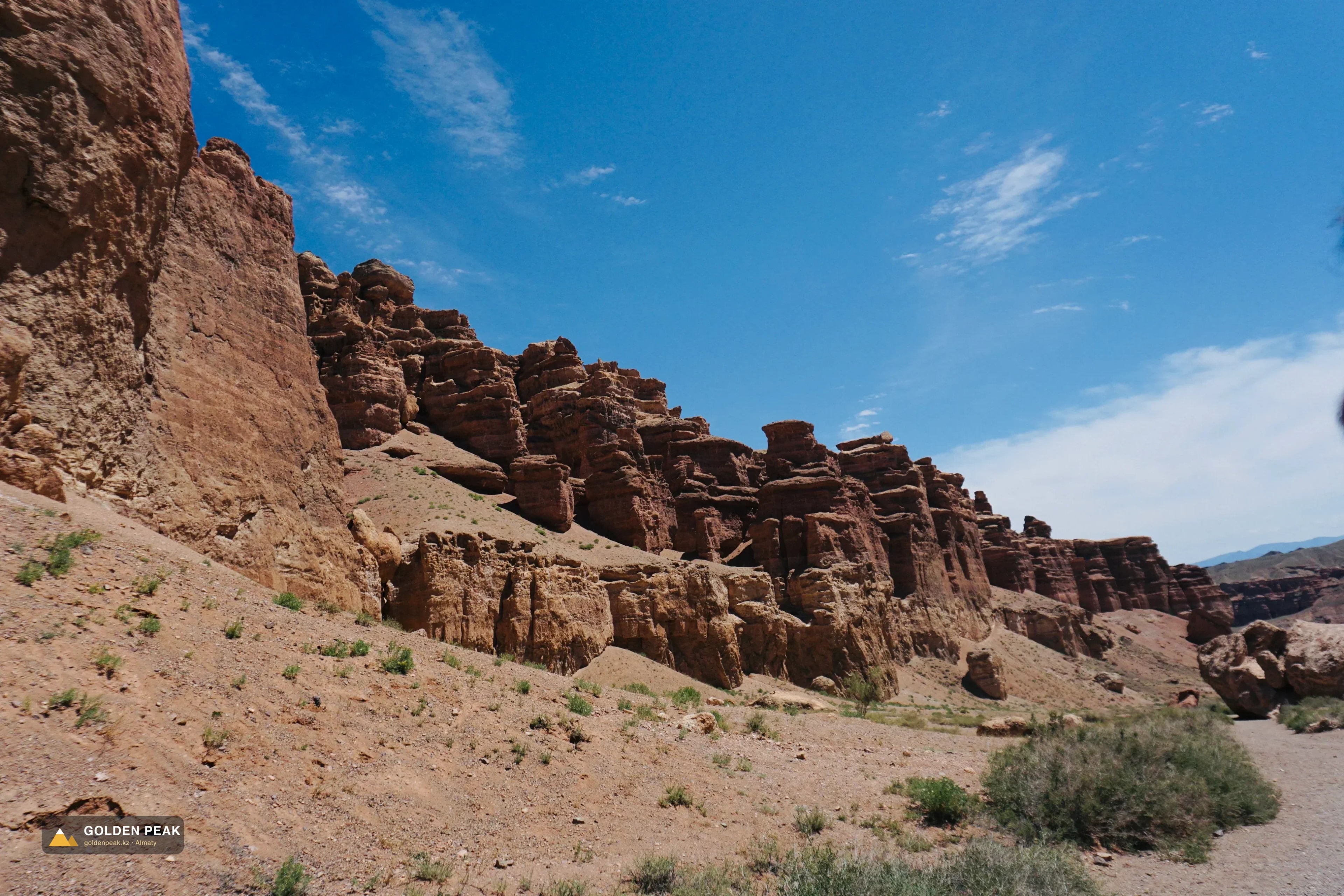 Charyn Canyon + Kaindy & Kolsay Lakes